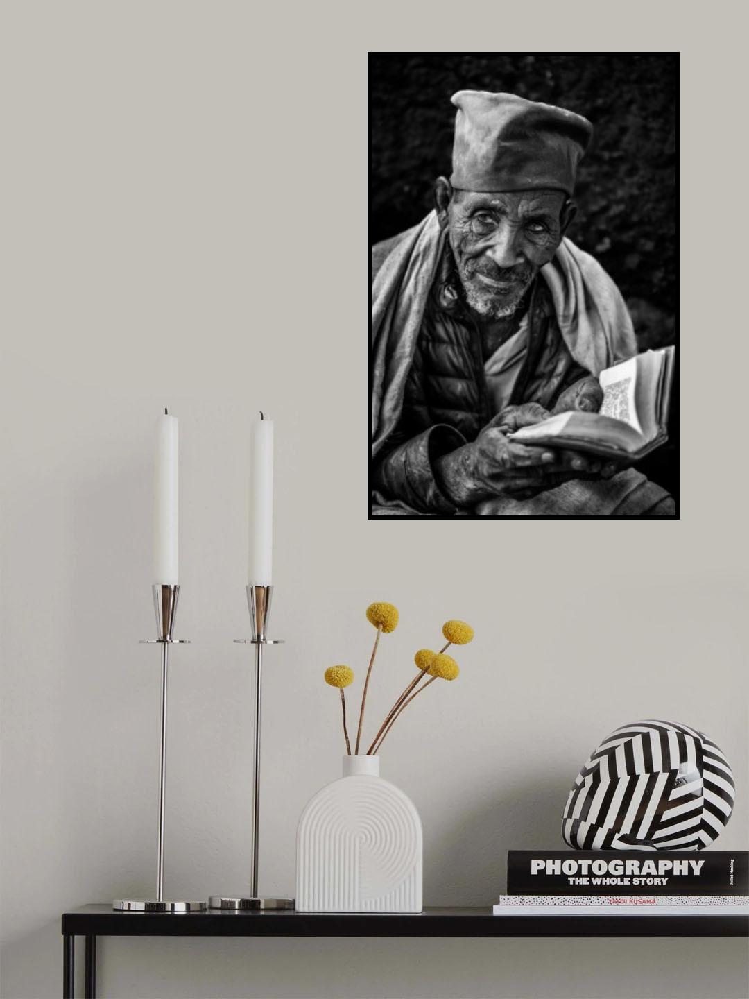 Immersed in scriptures Poster och Canvastavla