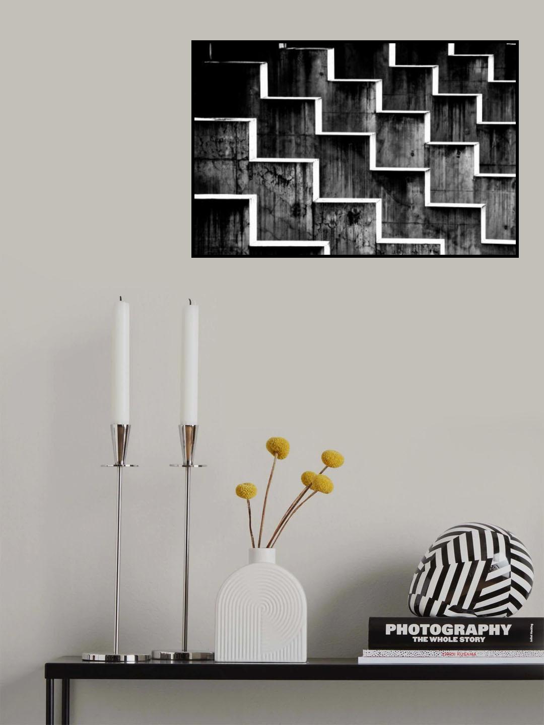 Cracked illusion Poster och Canvastavla