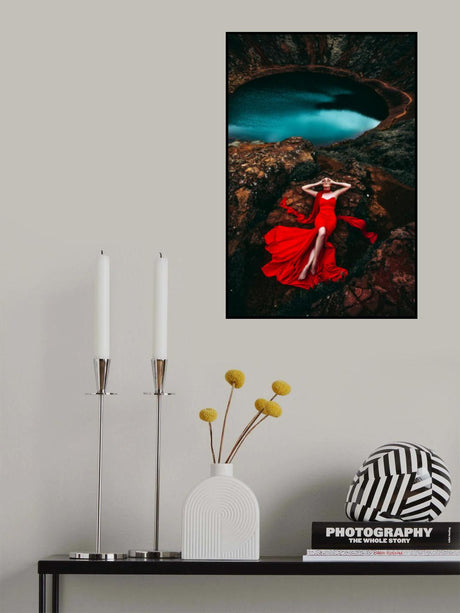 If Your Heart is a Volcano Poster och Canvastavla
