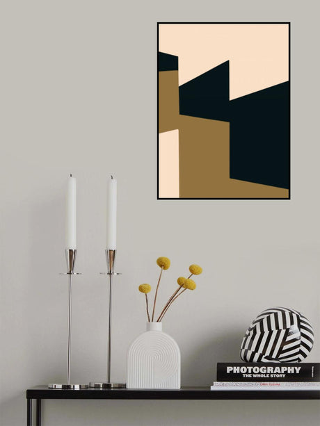 Abstract Landscape Poster och Canvastavla