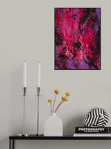 colored paints Poster och Canvastavla