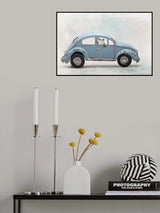 Amazon Milk Frog in VW Bug Poster och Canvastavla