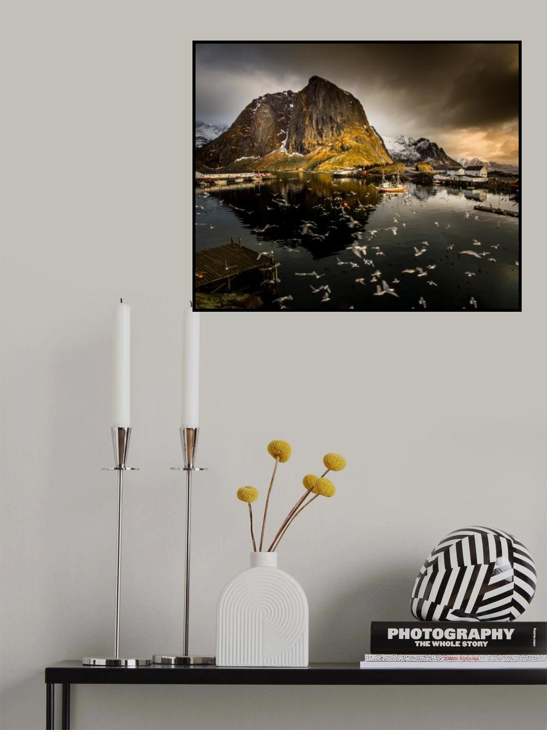 Flying Away Poster och Canvastavla