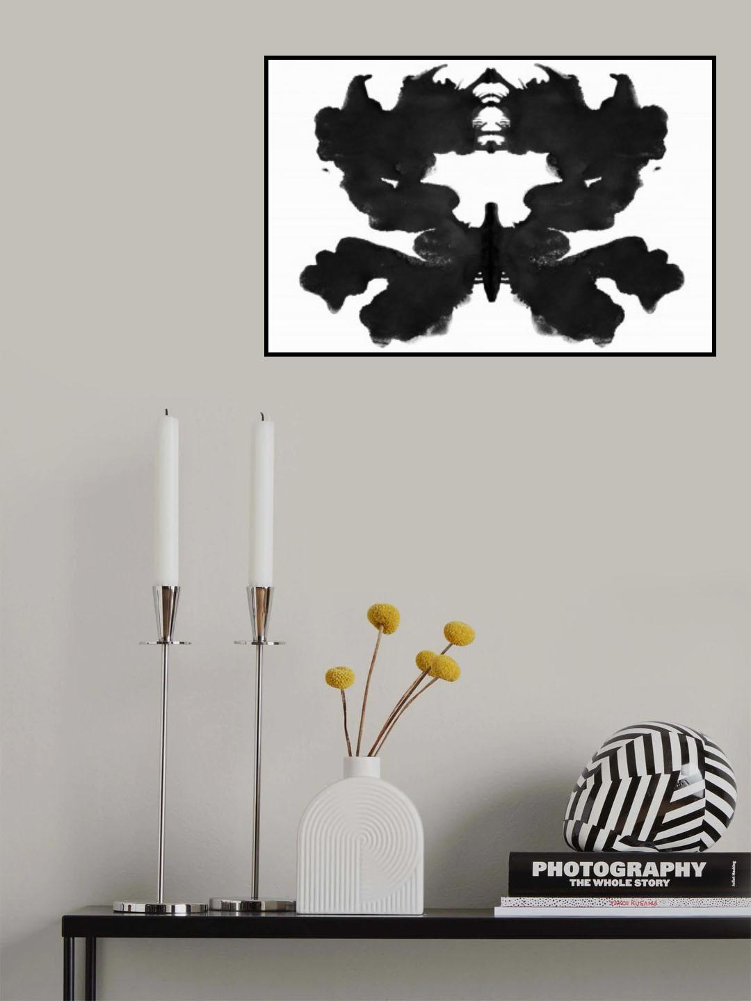 Inkblot 03 Poster och Canvastavla