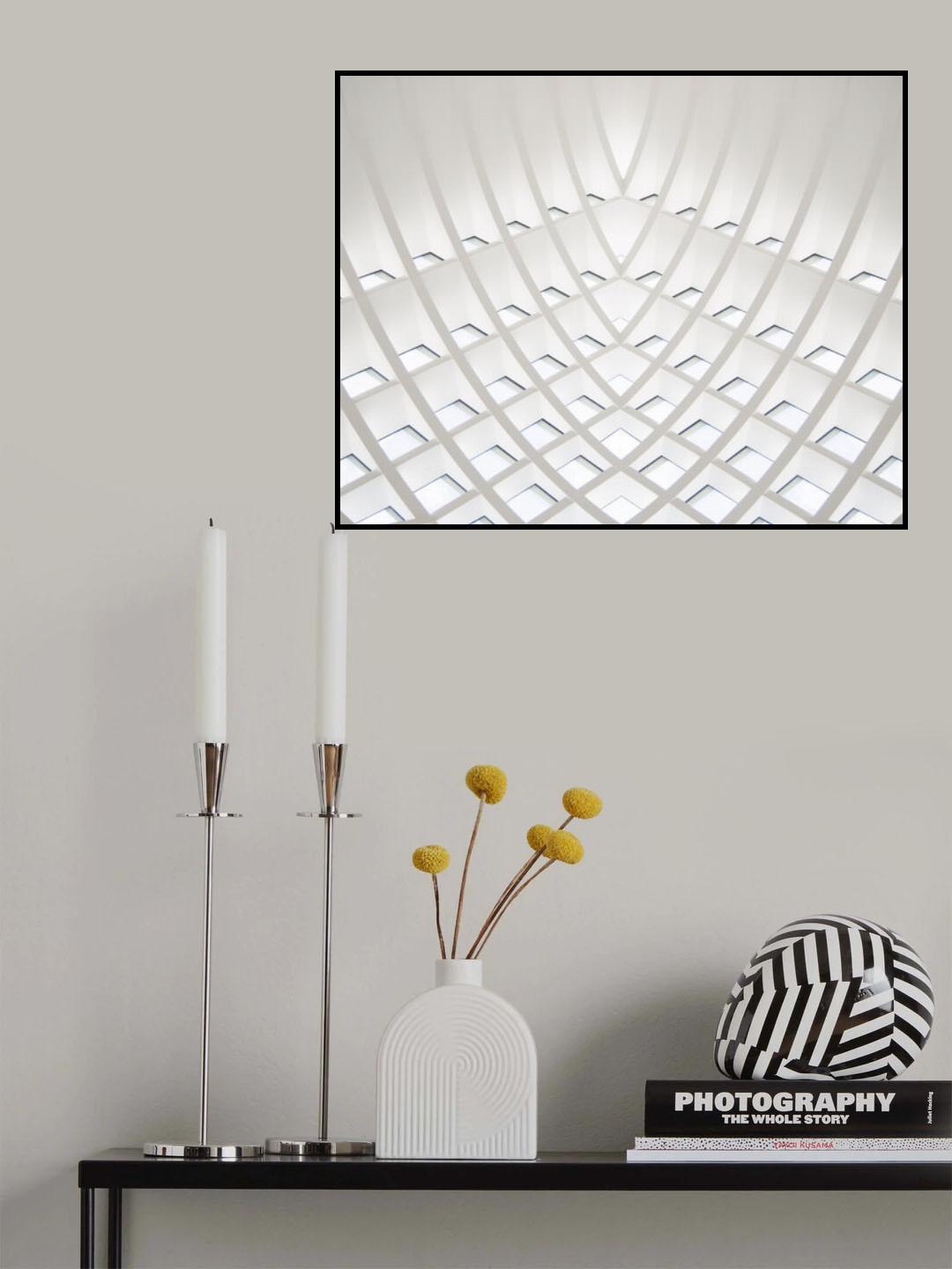 Arcs and Squares Poster och Canvastavla