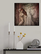 An Encounter in the Wild Poster och Canvastavla