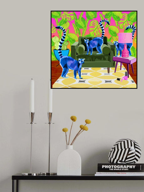 Lemurs in the House Poster och Canvastavla