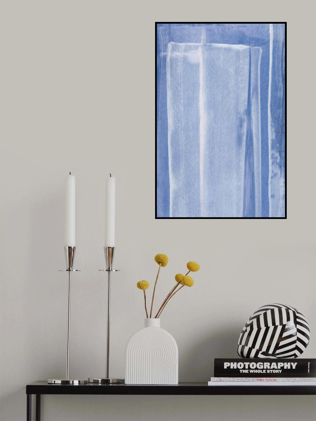 Happiness is Blue Poster och Canvastavla
