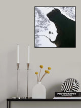 Horses on the snow Poster och Canvastavla