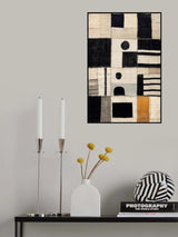 Sewn Fabric Poster och Canvastavla