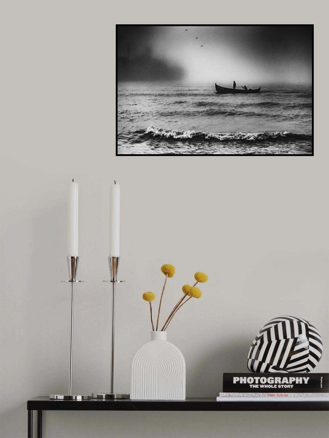 The Ghost Ship Poster och Canvastavla