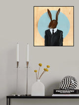 David Lynch Rabbit Poster och Canvastavla