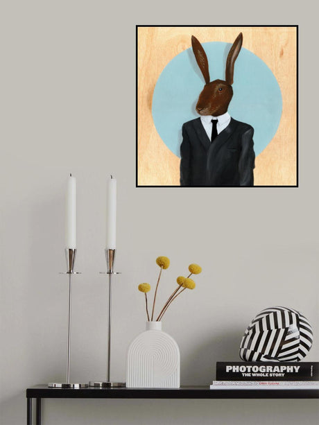 David Lynch Rabbit Poster och Canvastavla