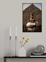 Hamer Tribe Shepherdess Poster och Canvastavla