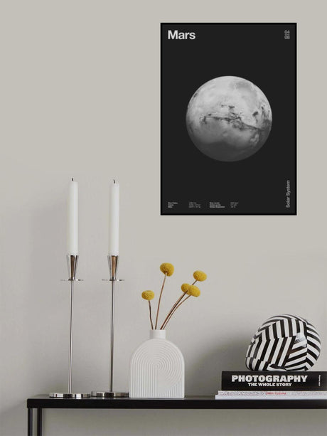 Solar System Mars Poster och Canvastavla