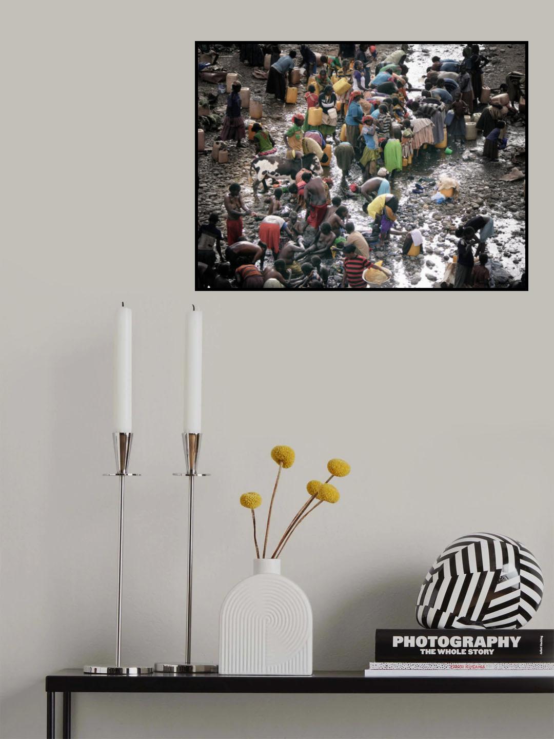This is all we need: water (Southern Ethiopia) Poster och Canvastavla