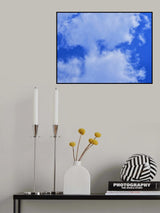 cloudy weather and sky background Poster och Canvastavla