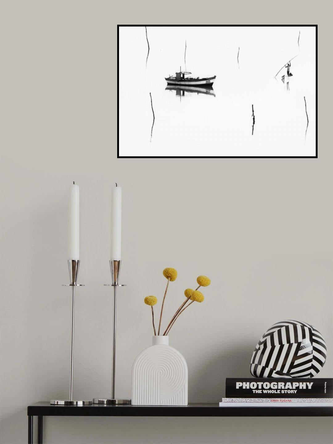 a fisherman's day Poster och Canvastavla
