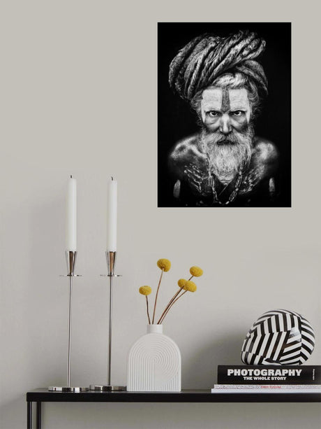 Face The Sadhu ... Poster och Canvastavla