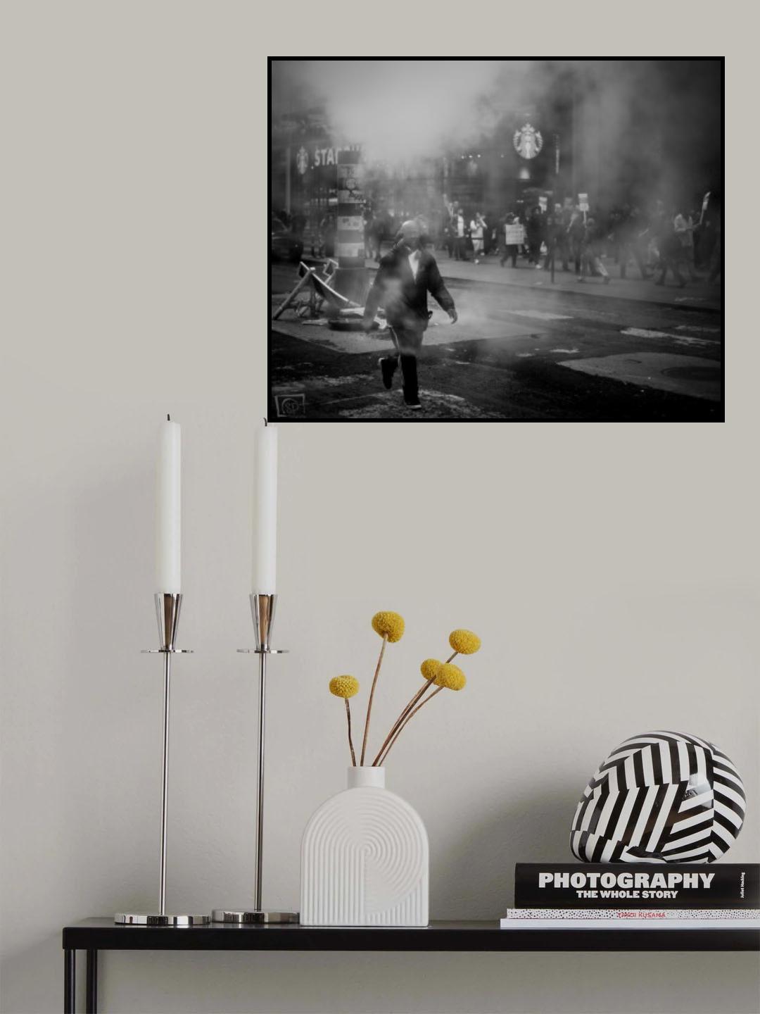 Streets of Manhattan Poster och Canvastavla