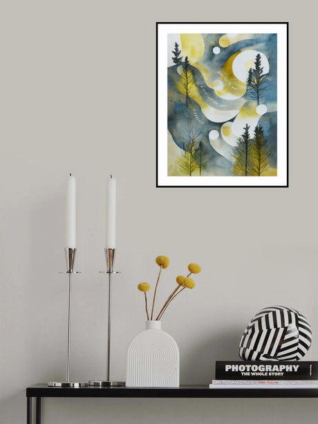 Healing Is A Process Poster och Canvastavla