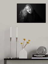 lady in black Poster och Canvastavla
