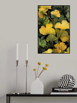 Ginko Biloba leaves 15 Poster och Canvastavla
