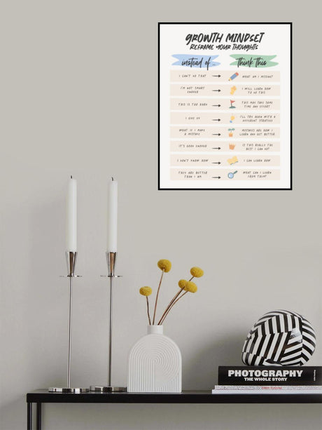 Growth Instead Of Poster och Canvastavla