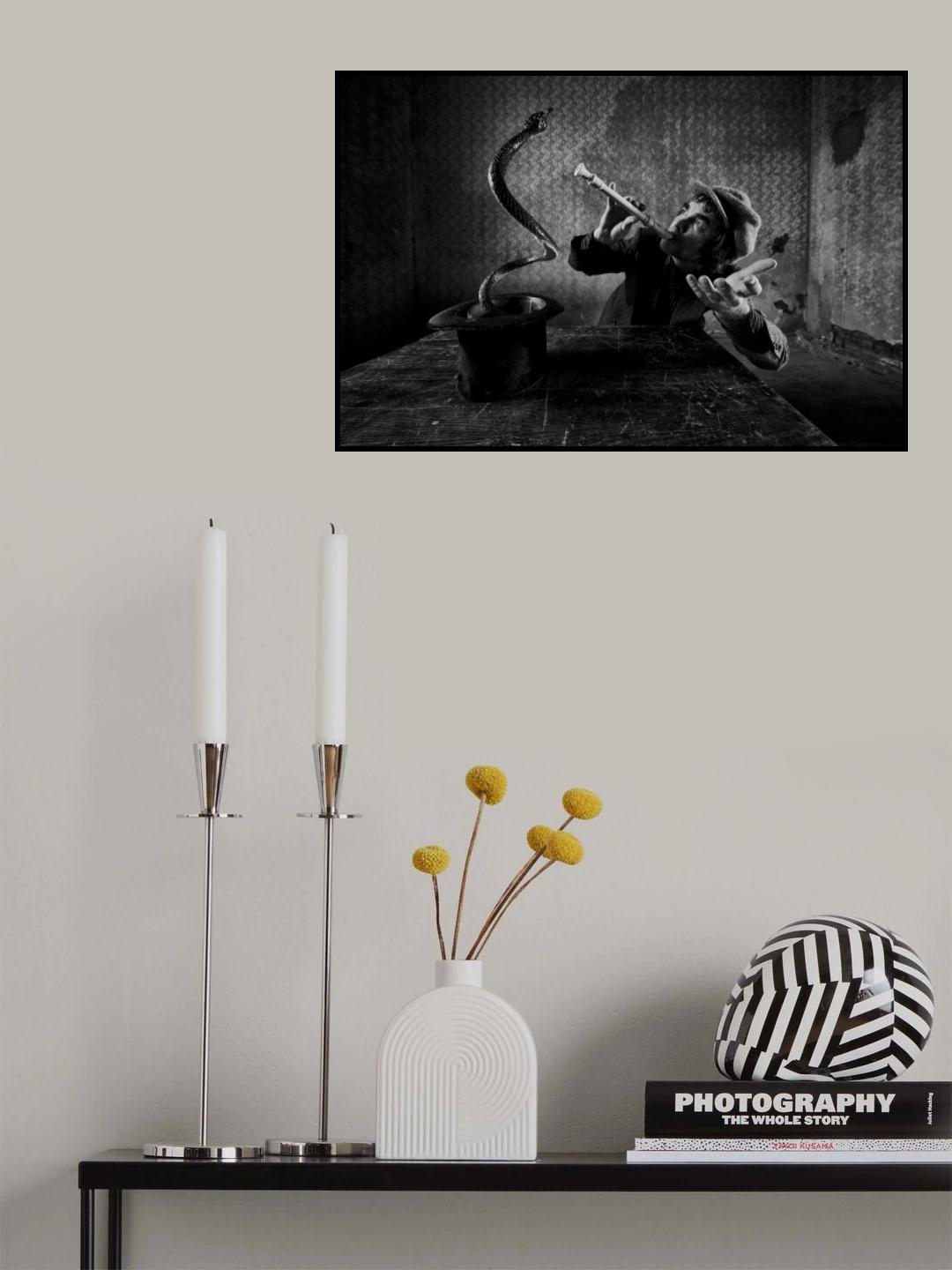 Snake Charmer Poster och Canvastavla