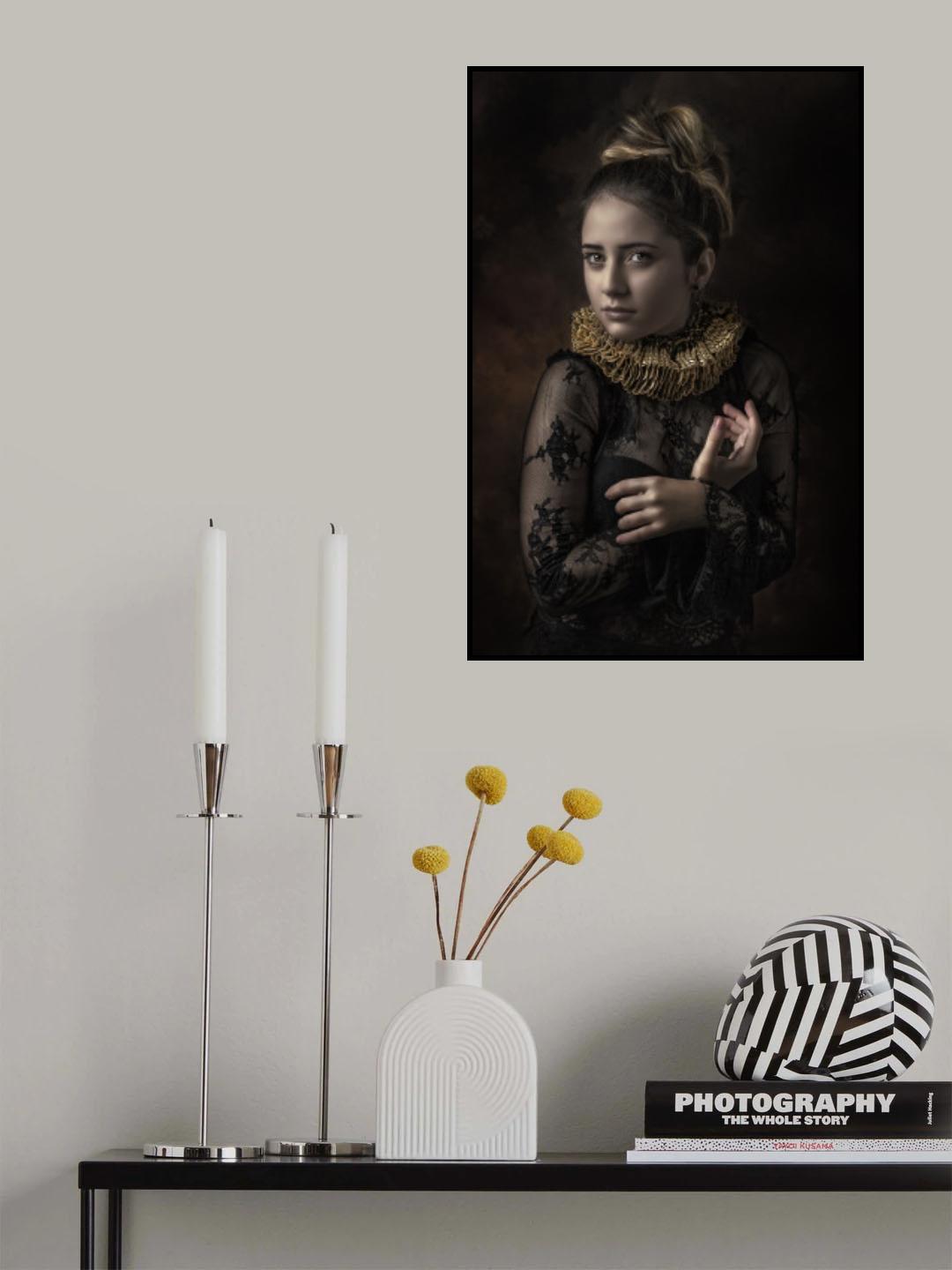 Victorian heart Poster och Canvastavla
