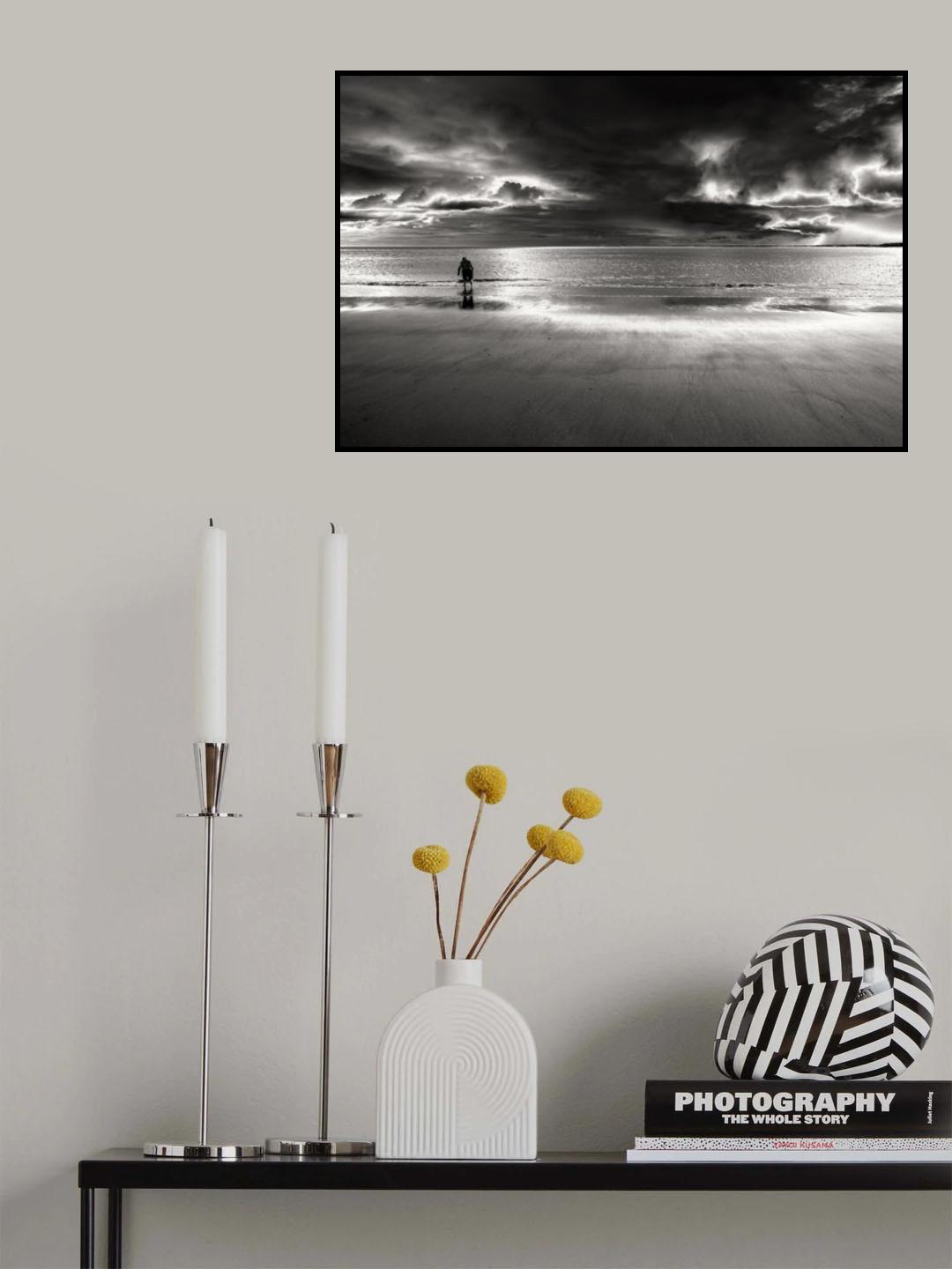 Hector catching lightning in a bottle. Poster och Canvastavla