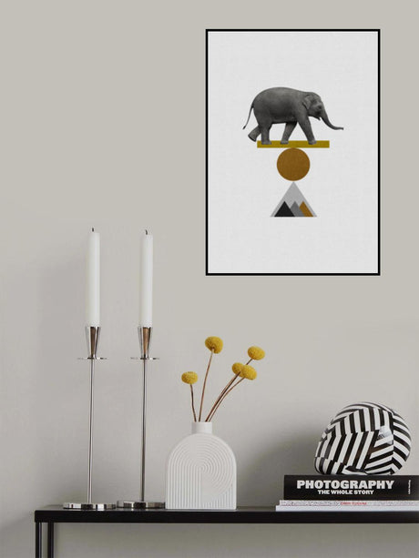 Tribal Elephant Poster och Canvastavla