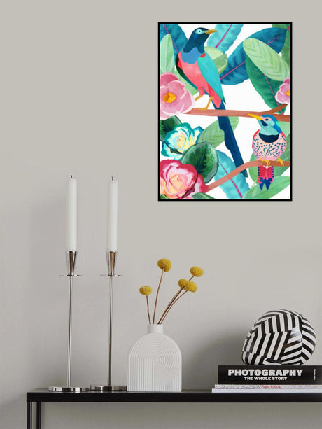 Birds of Spring Poster och Canvastavla