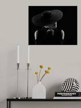The black hat Poster och Canvastavla