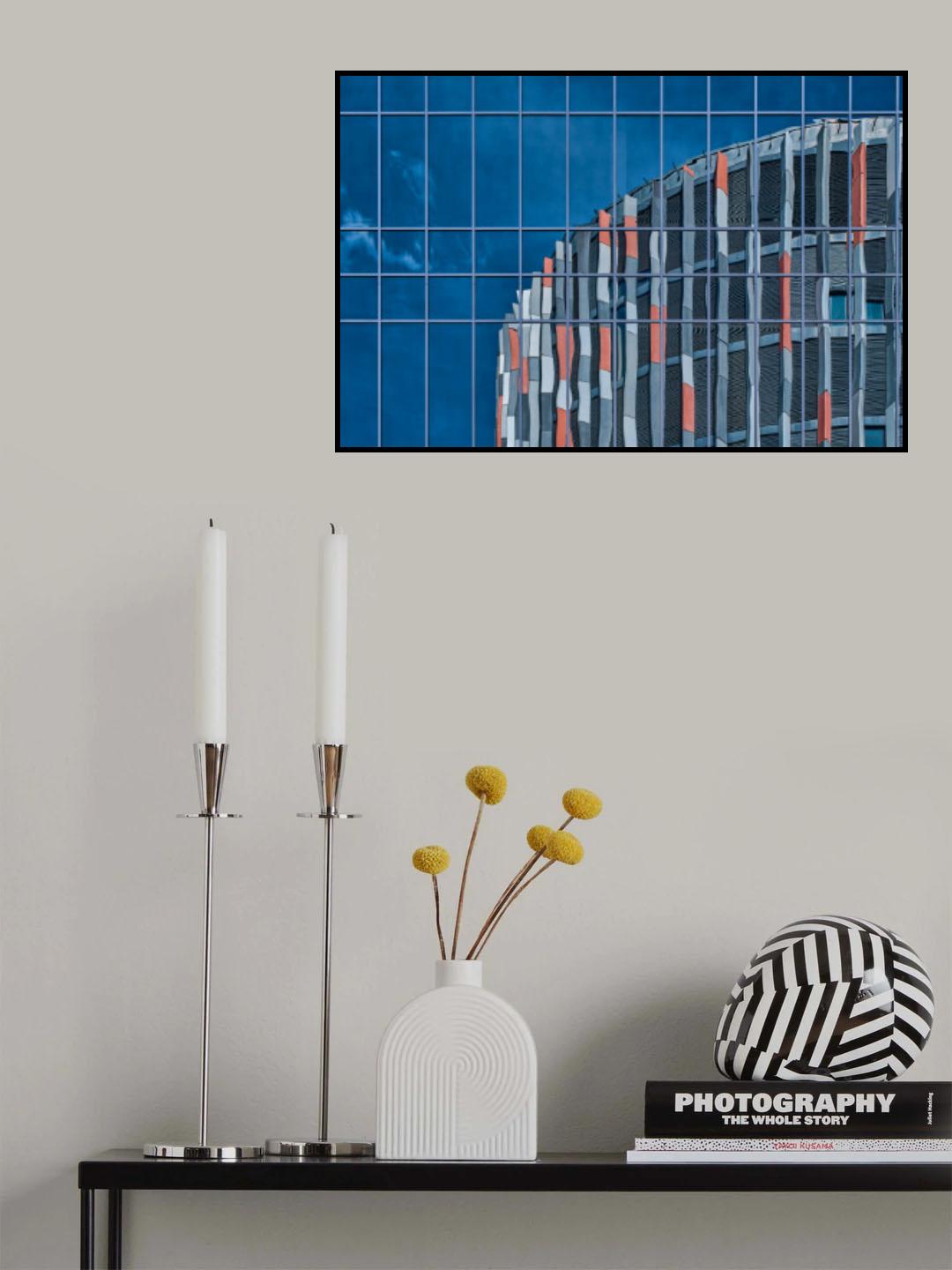 prague geometry Poster och Canvastavla