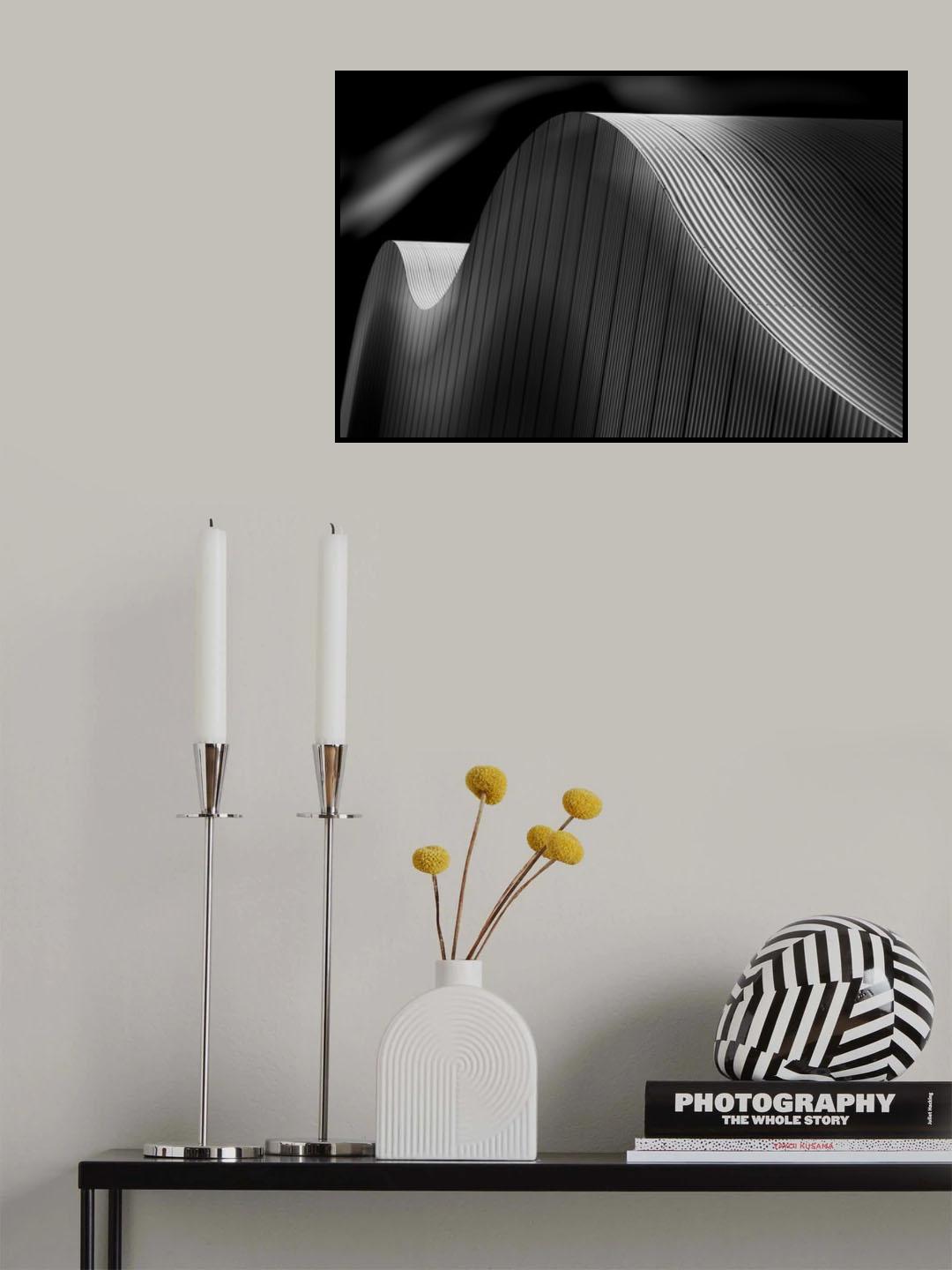 Smooth lines Poster och Canvastavla