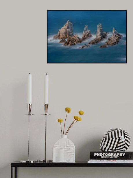 The mountain peak Poster och Canvastavla