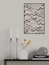 Wavey Pastel Pattern Poster och Canvastavla
