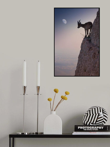 By a bouquet of flowers Poster och Canvastavla