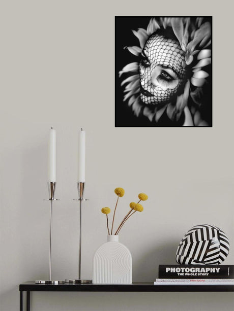 The Flower Poster och Canvastavla