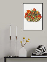 Study of Mushrooms (1880) Portrait Mode Poster och Canvastavla