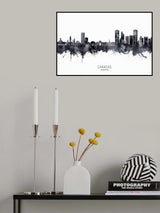 Caracas Venezuela Skyline Poster och Canvastavla