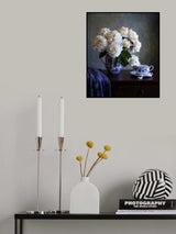 Honey Golden Peony Poster och Canvastavla