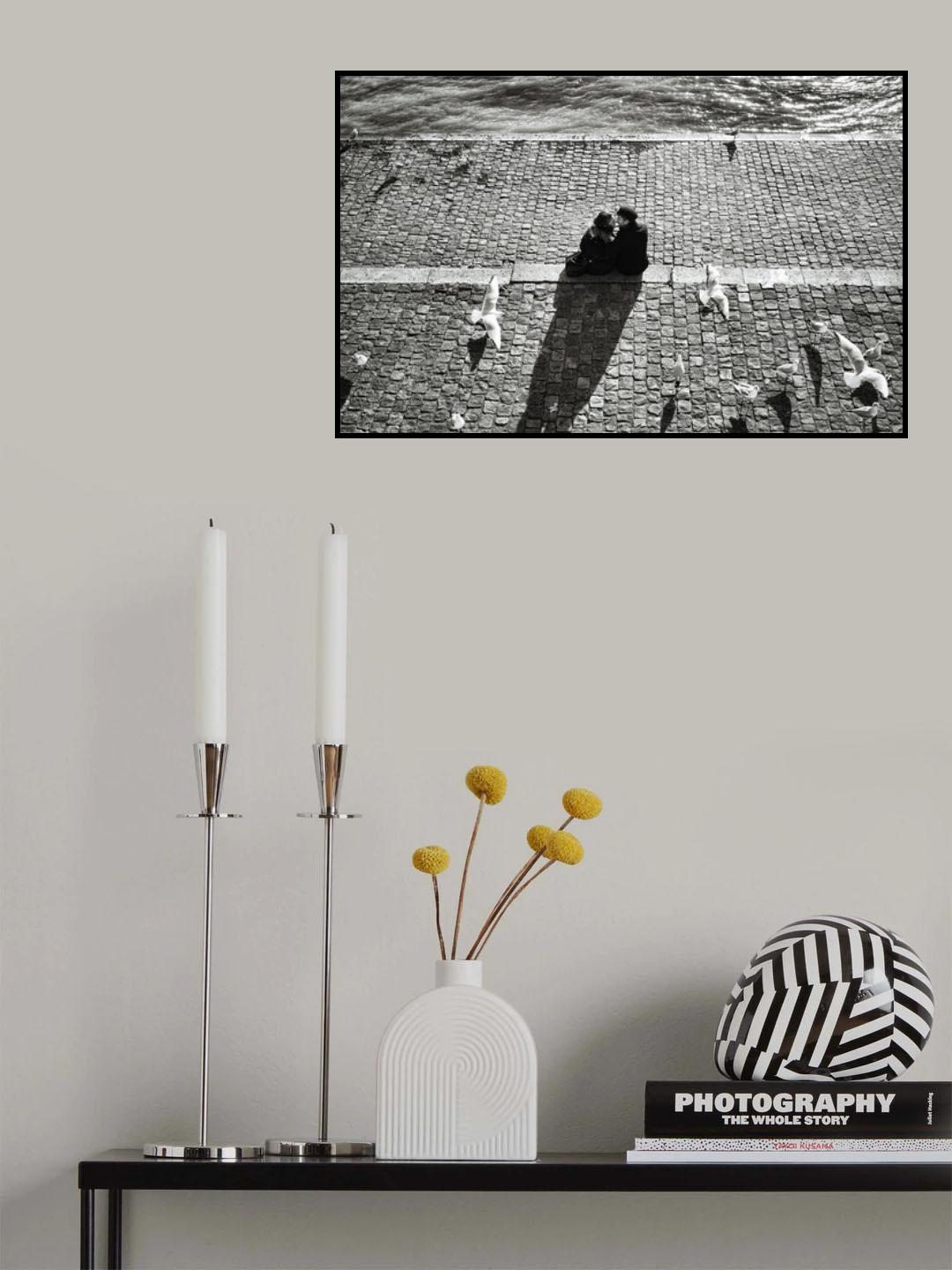 Le baiser Poster och Canvastavla