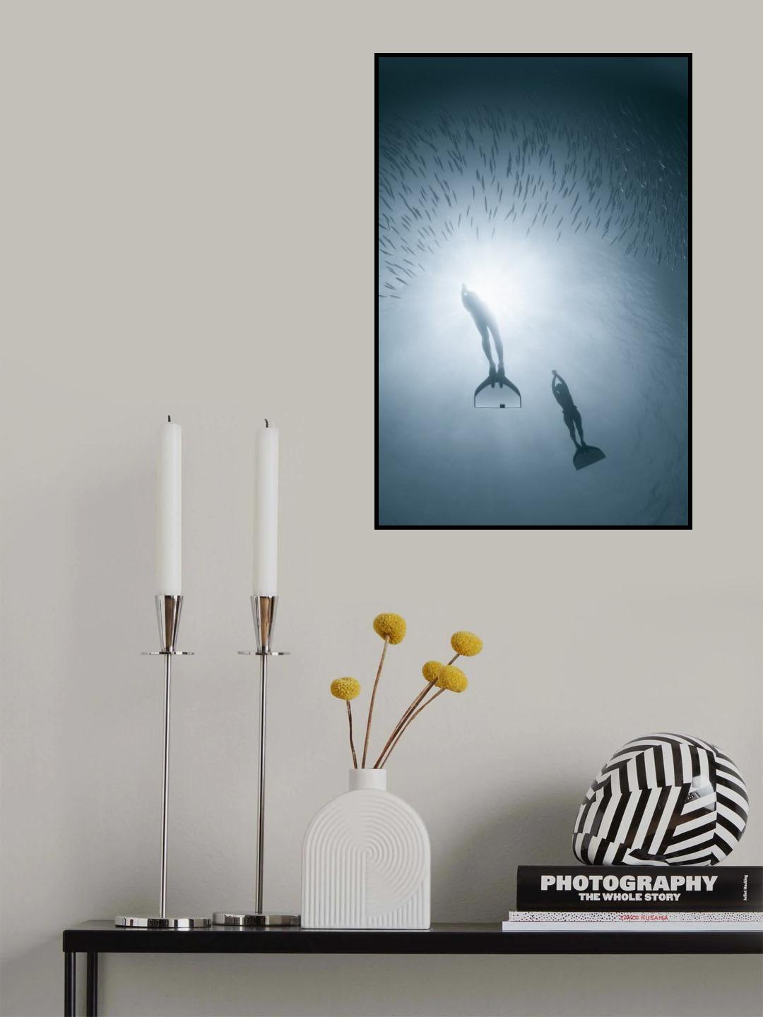 With nature as one Poster och Canvastavla