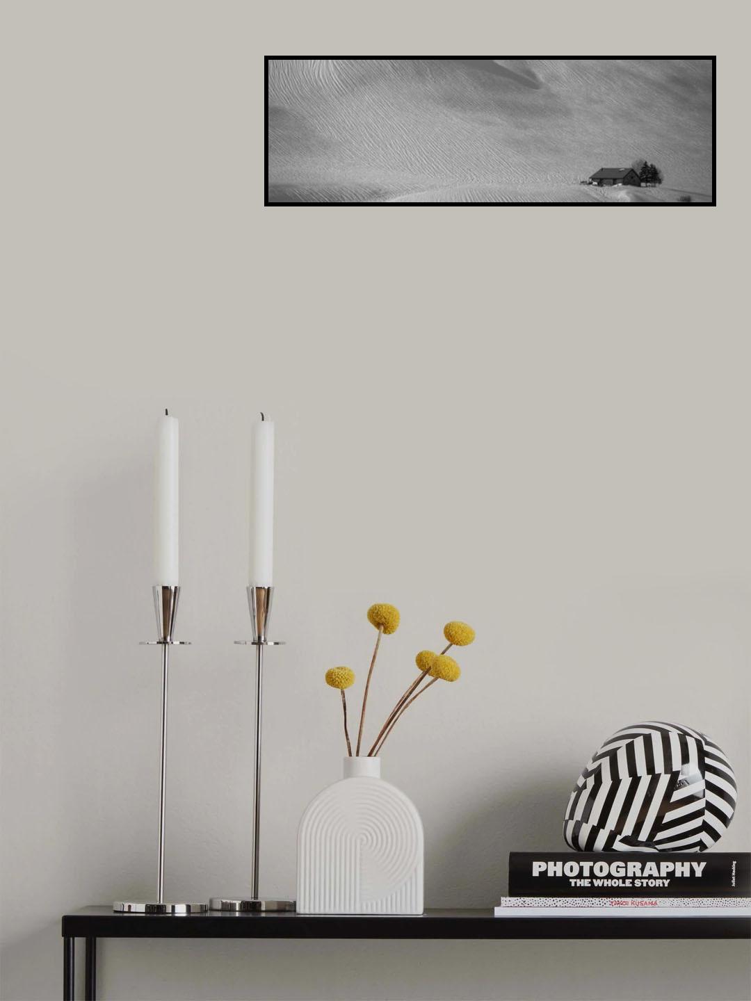 Little House on the prairie after the storm Poster och Canvastavla