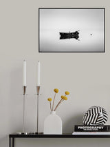 Boat in the Mist Poster och Canvastavla