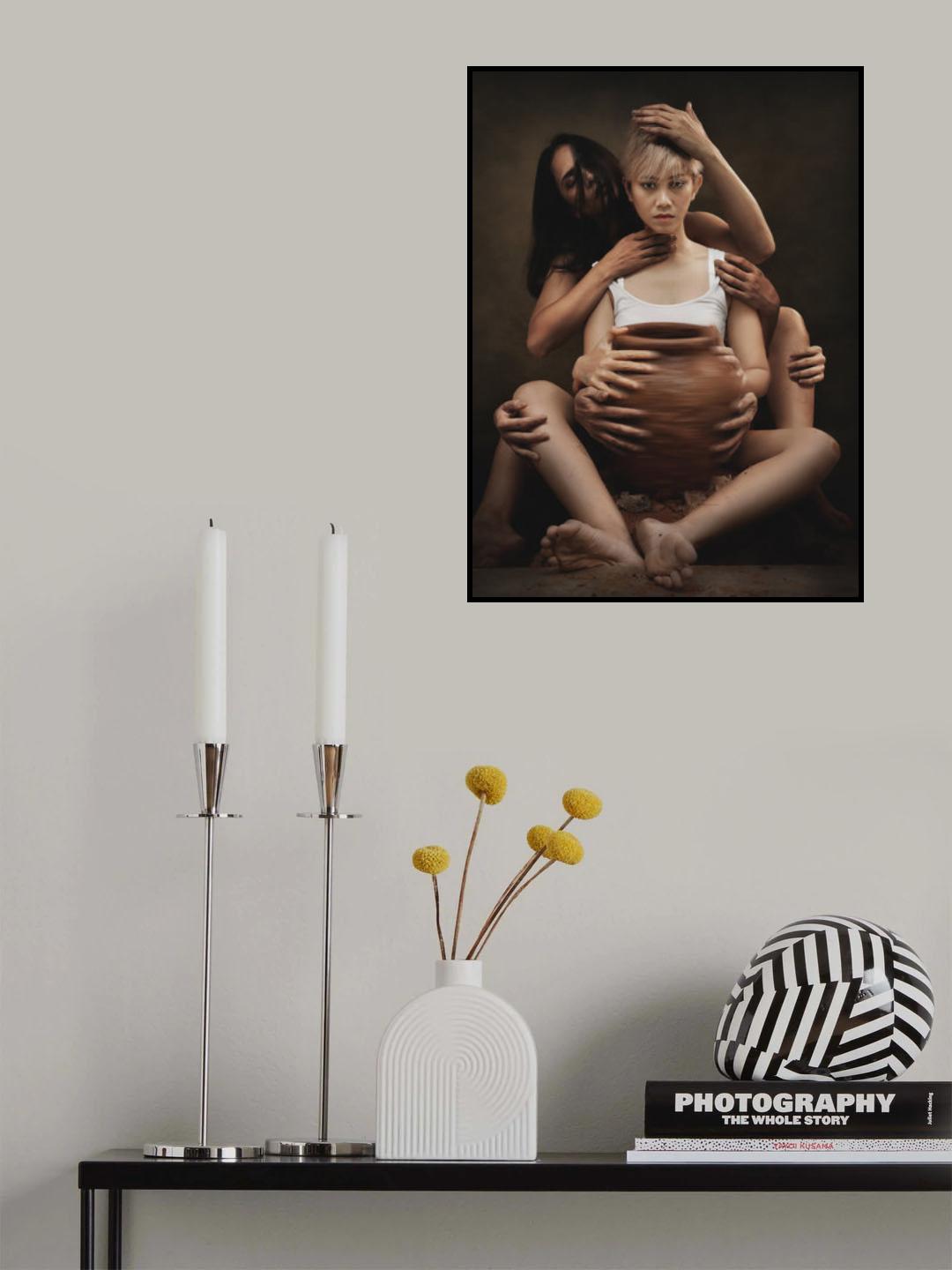 Hands Made Poster och Canvastavla