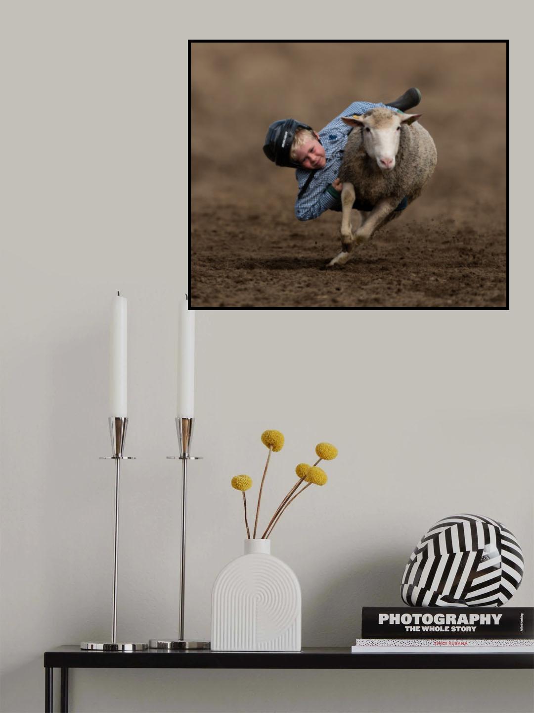 cowboy kid Poster och Canvastavla