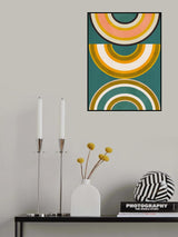 Rainbow Suns 5 Kopie Poster och Canvastavla